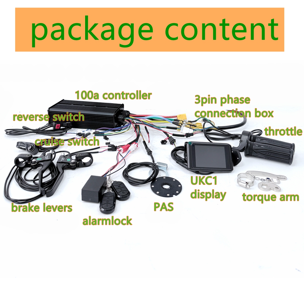 NBpower 72V 5000W 70-90 กม./ชม - 72V 5000W Hub Motor Kit บทวิจารณ์และราคา