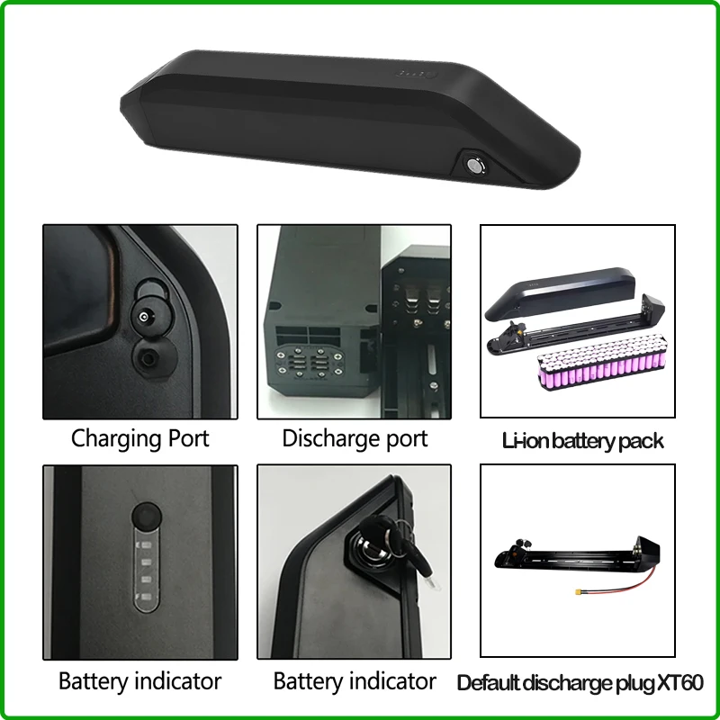 แบตเตอรี่จักรยานไฟฟ้ารุ่นดั้งเ - Ebike Battery 48V 20Ah Hailong บทวิจารณ์และราคา