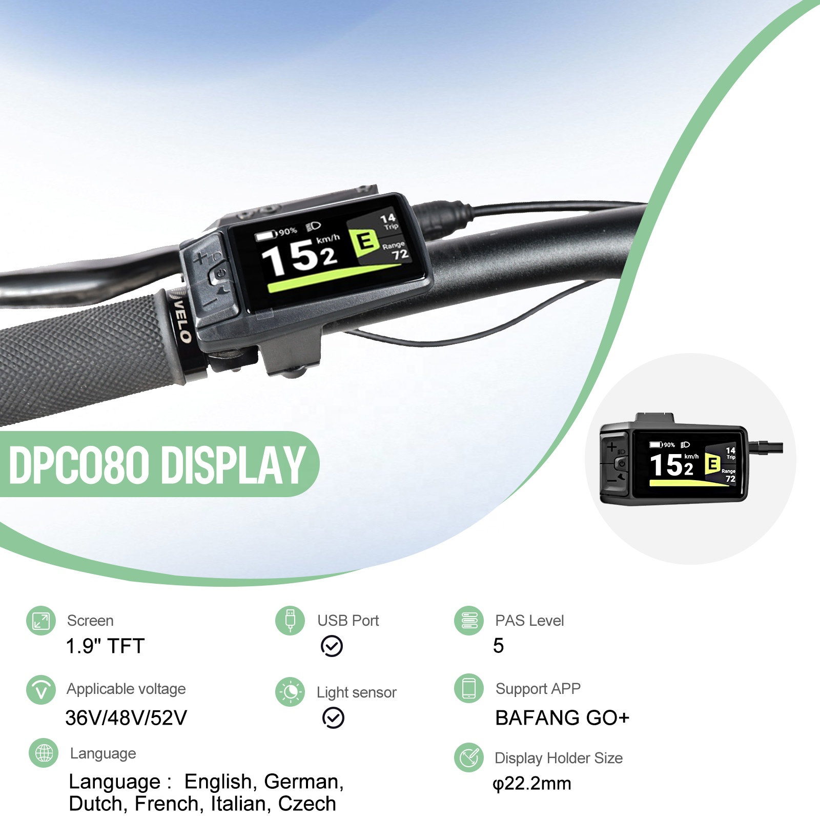 ชุดแปลงมอเตอร์ขับเคลื่อนกลาง B - Mid Drive Motor Kit 52V 1000W บทวิจารณ์และราคา