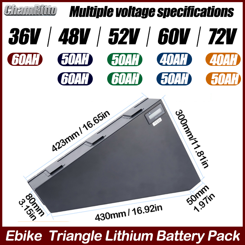 จักรยานไฟฟ้า 60v72v 3000w แบตเ - Electric Bicycle Battery 72V 30Ah บทวิจารณ์และราคา
