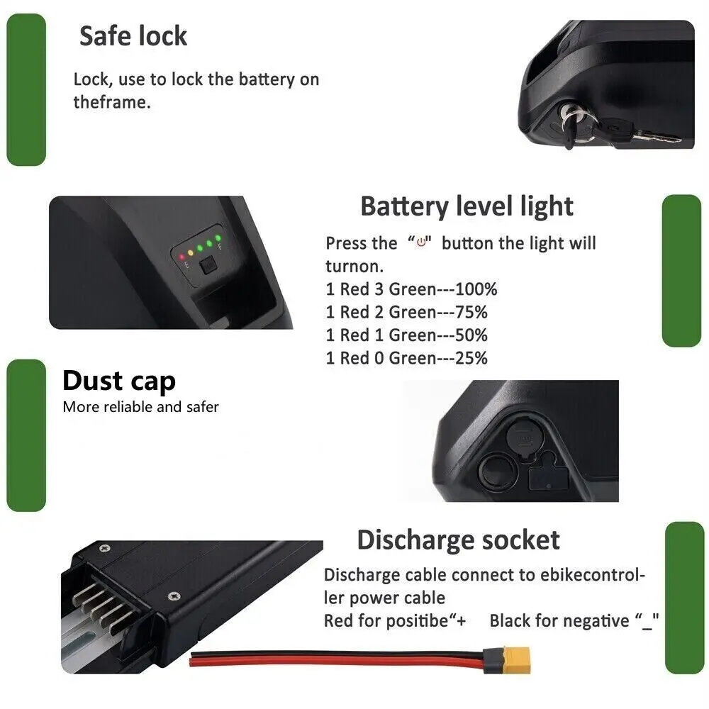แบตเตอรี่จักรยานไฟฟ้า Hailong  - Ebike Battery 48V 20Ah Hailong บทวิจารณ์และราคา